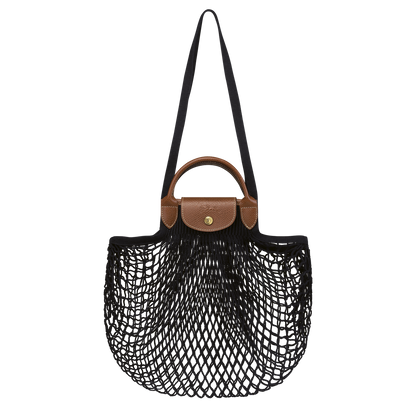 Longchamp Le Pliage Filet mesh-knit bag