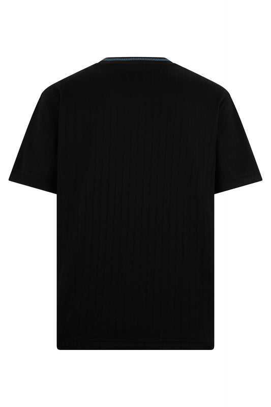 T-shirt in mixed cotton with stripes RTW