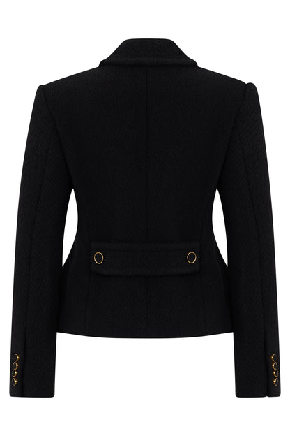 Jacket with classic collar and buttons RTW