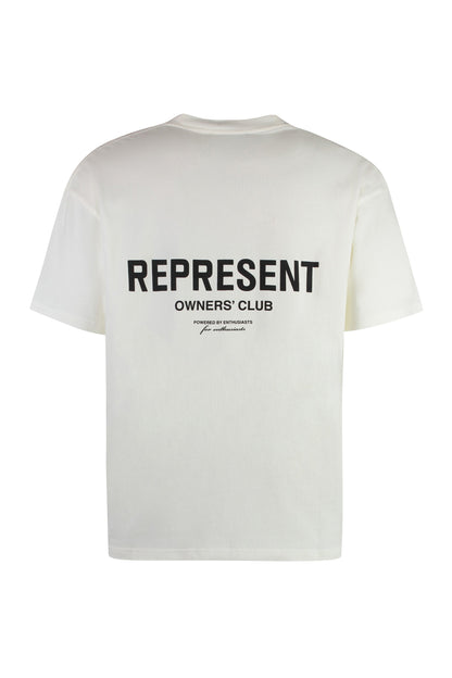 Cotton crew-neck T-shirt RTW