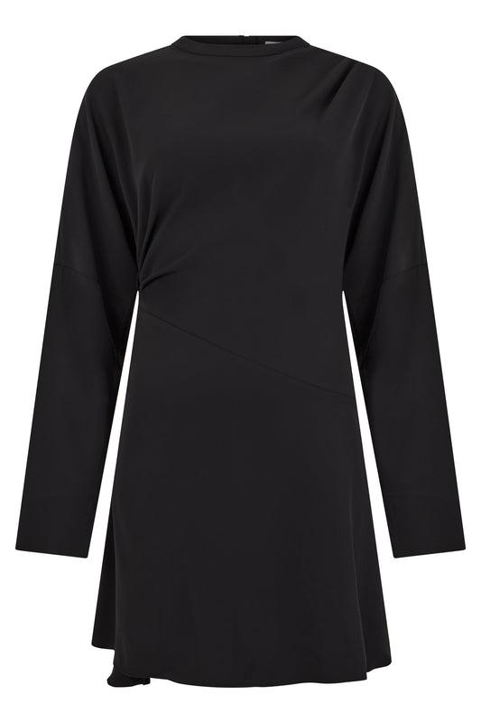 Short dress with draping RTW
