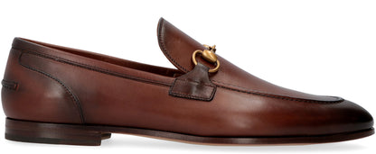 Gucci Leather upper and sole moccasin