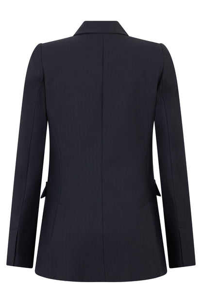Striped jacket with decorative buttons RTW