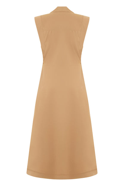 Midi dress in a cotton blend RTW