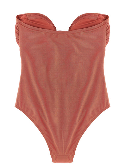 'Rhiannon Deep Plunge' one-piece swimsuit Beachwear