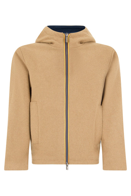 Claude jacket with hood and zipper RTW