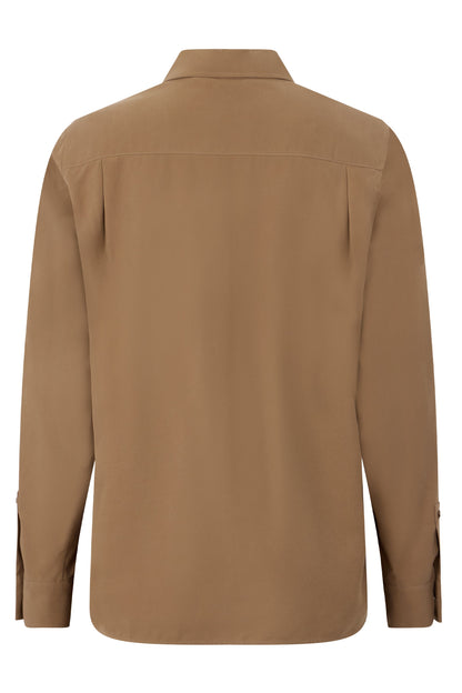 Silk shirt with pocket on chest RTW