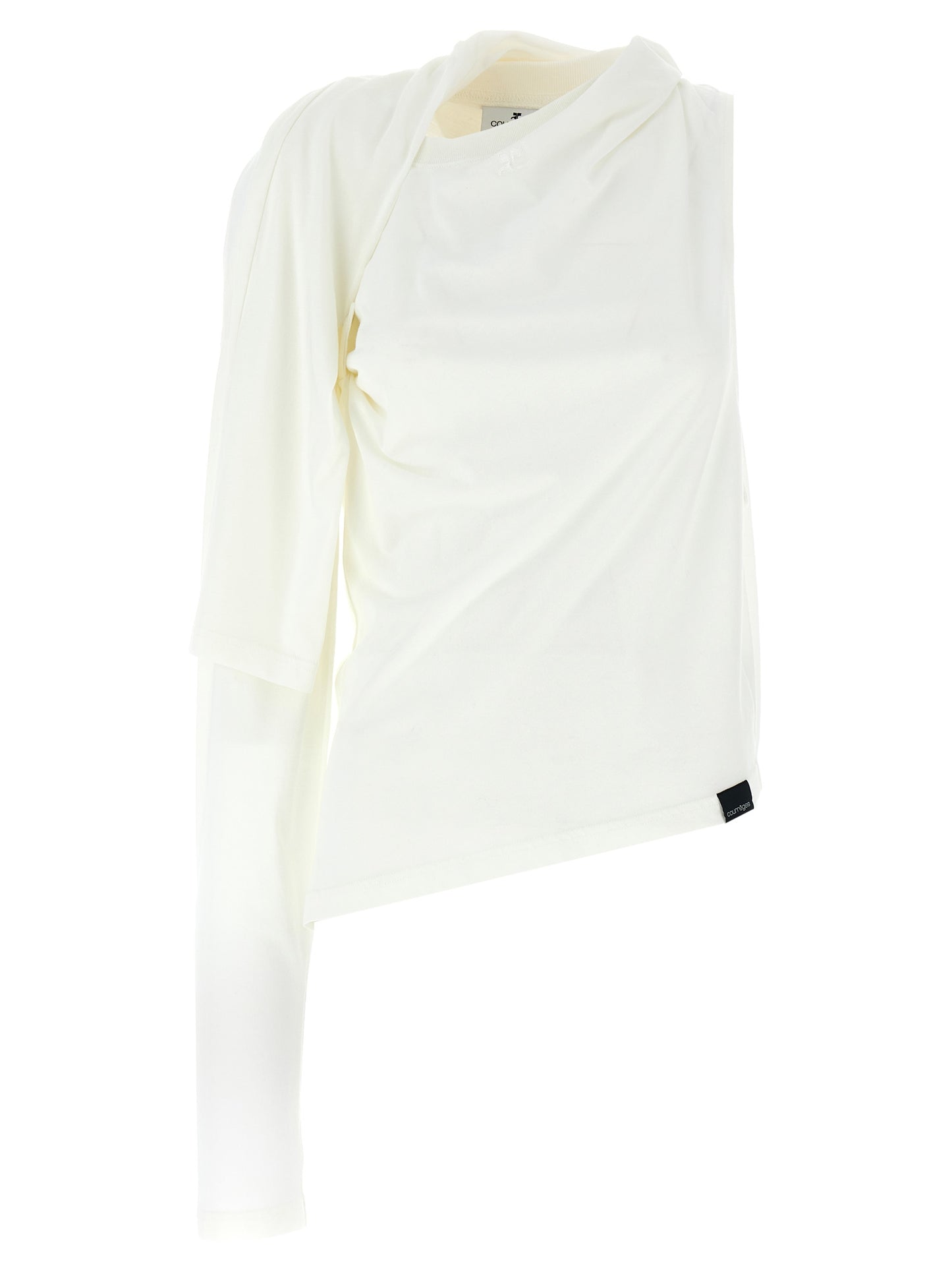 'Asymetrique Off The Shoulder' T-shirt T-shirt