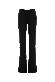 Courreges Double hem satin pants
