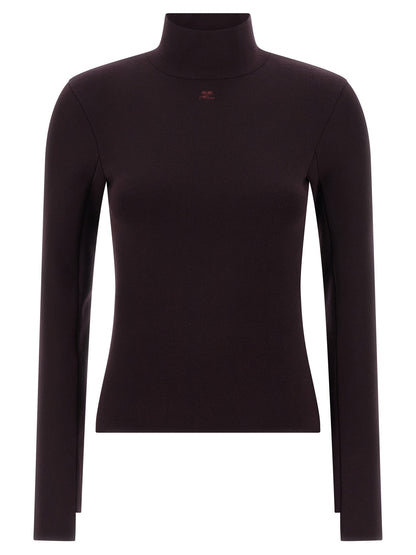 Interlock viscose sweater Sweater, cardigans