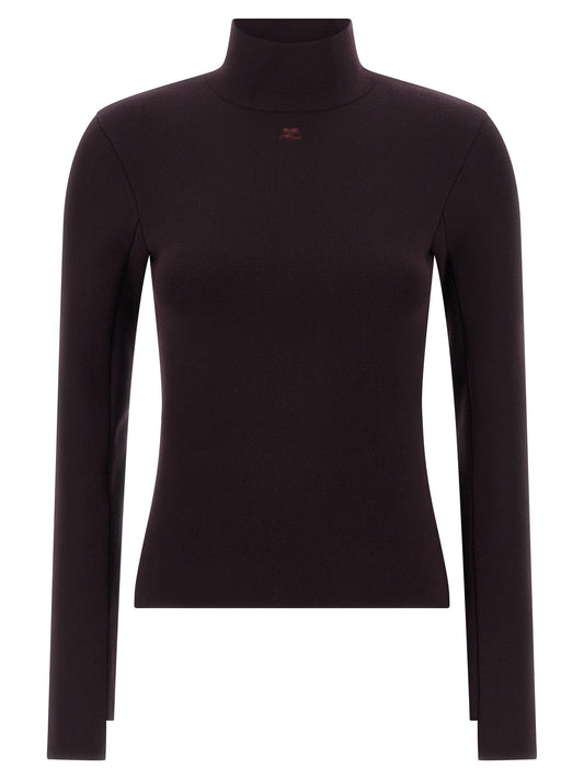 Interlock viscose sweater Sweater, cardigans
