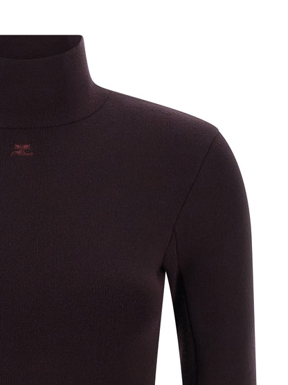 Interlock viscose sweater Sweater, cardigans