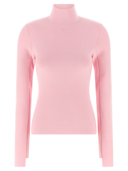 Interlock viscose sweater Sweater, cardigans