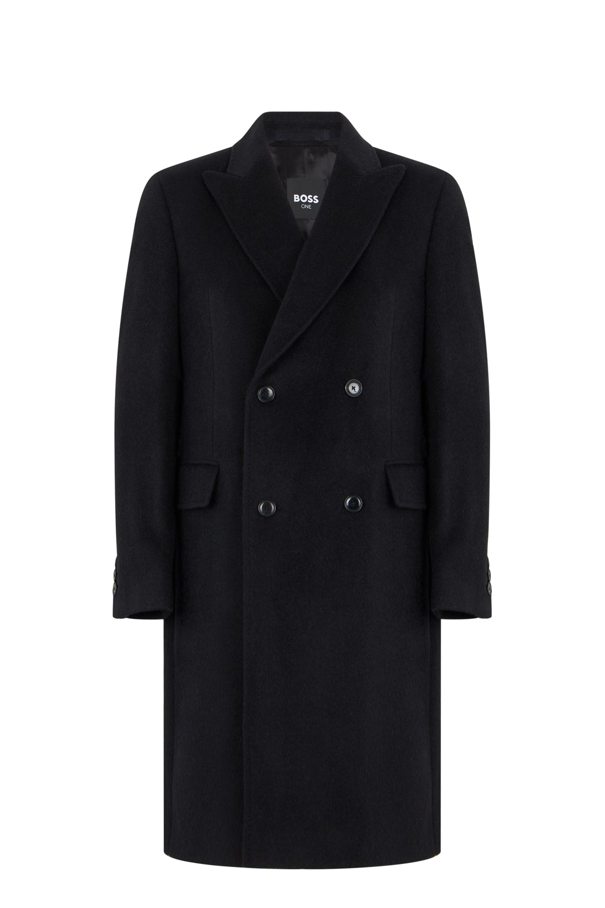 Double-breasted coat in wool blend RTW