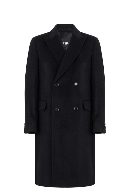 Double-breasted coat in wool blend RTW