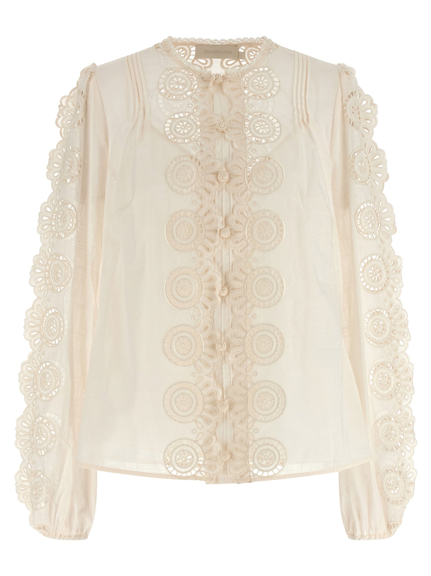 'Lucky' embroidered blouse Shirt, blouse