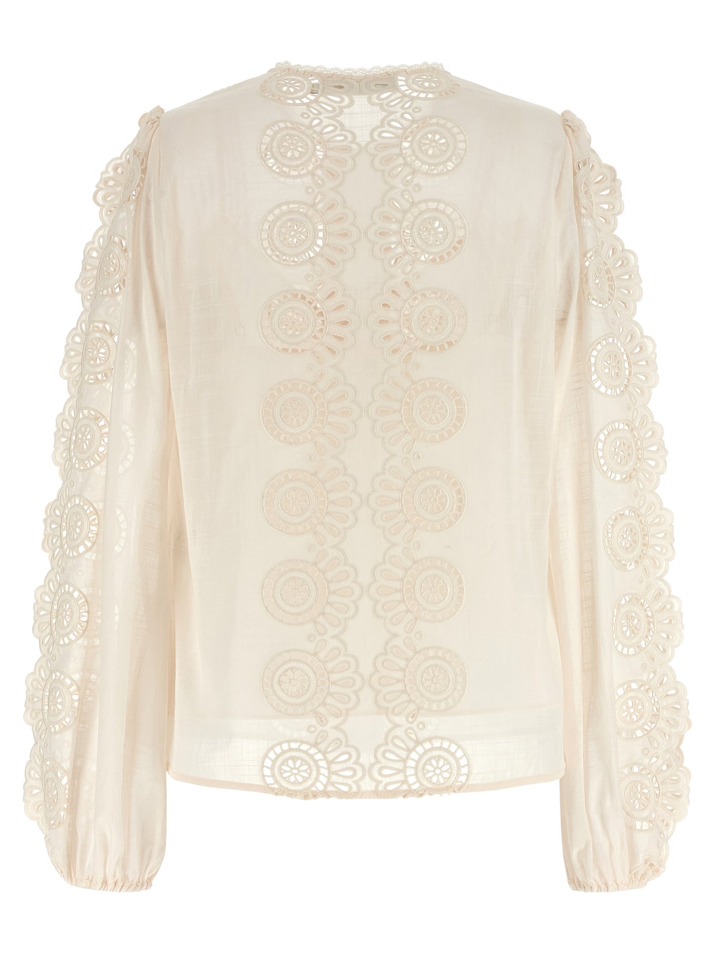 'Lucky' embroidered blouse Shirt, blouse