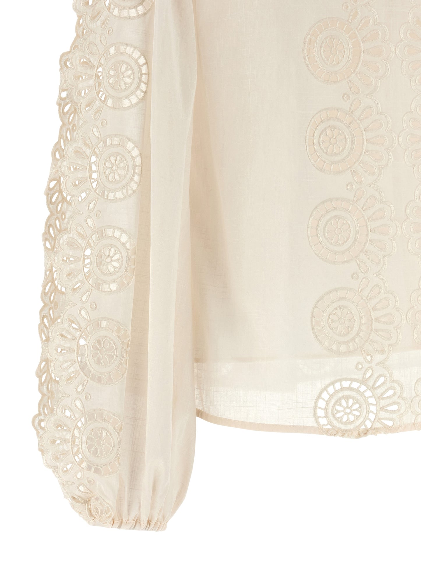 'Lucky' embroidered blouse Shirt, blouse