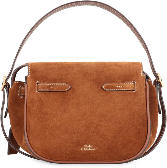 Polo Ralph Lauren Polo ID Suede handbag