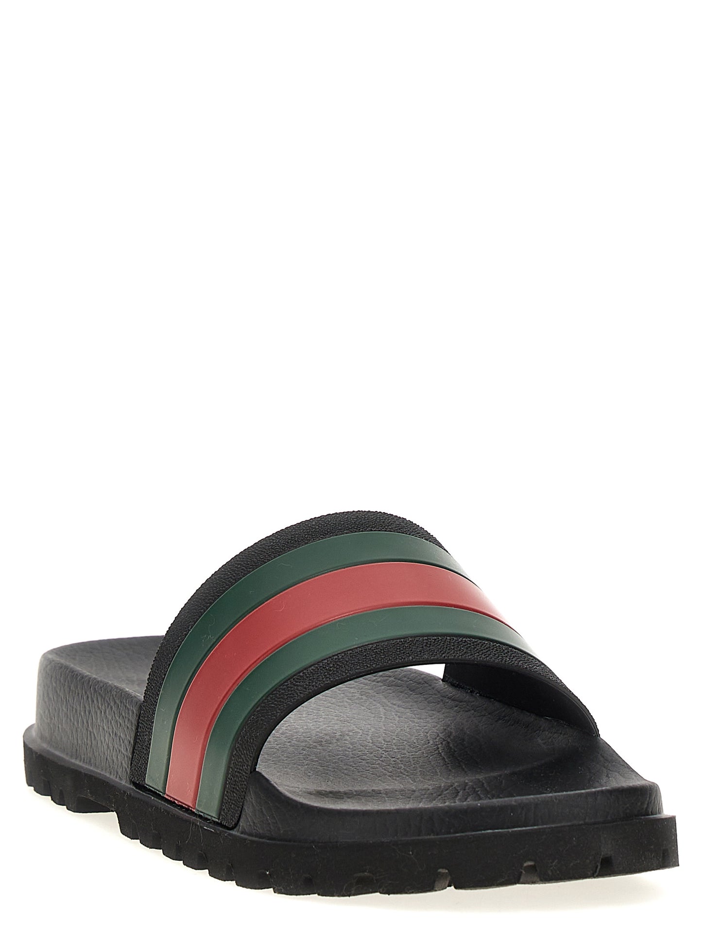 'Pursuit track' slides Sandals