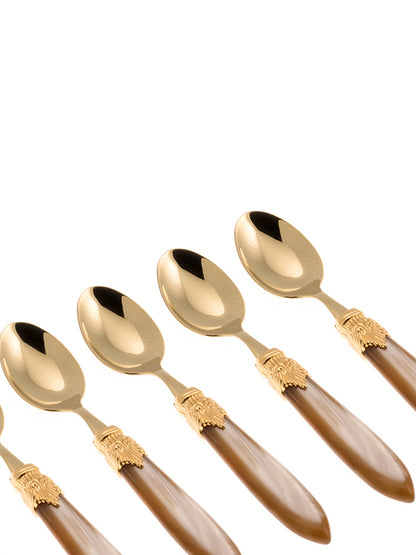 'Laura' coffee 6 teaspoons set Tea and coffee