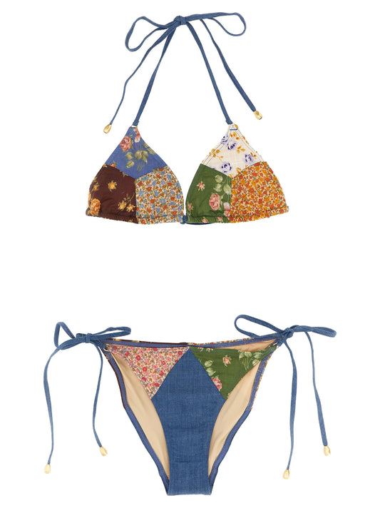 'Lucky Cotton Mini Tri' bikini Beachwear