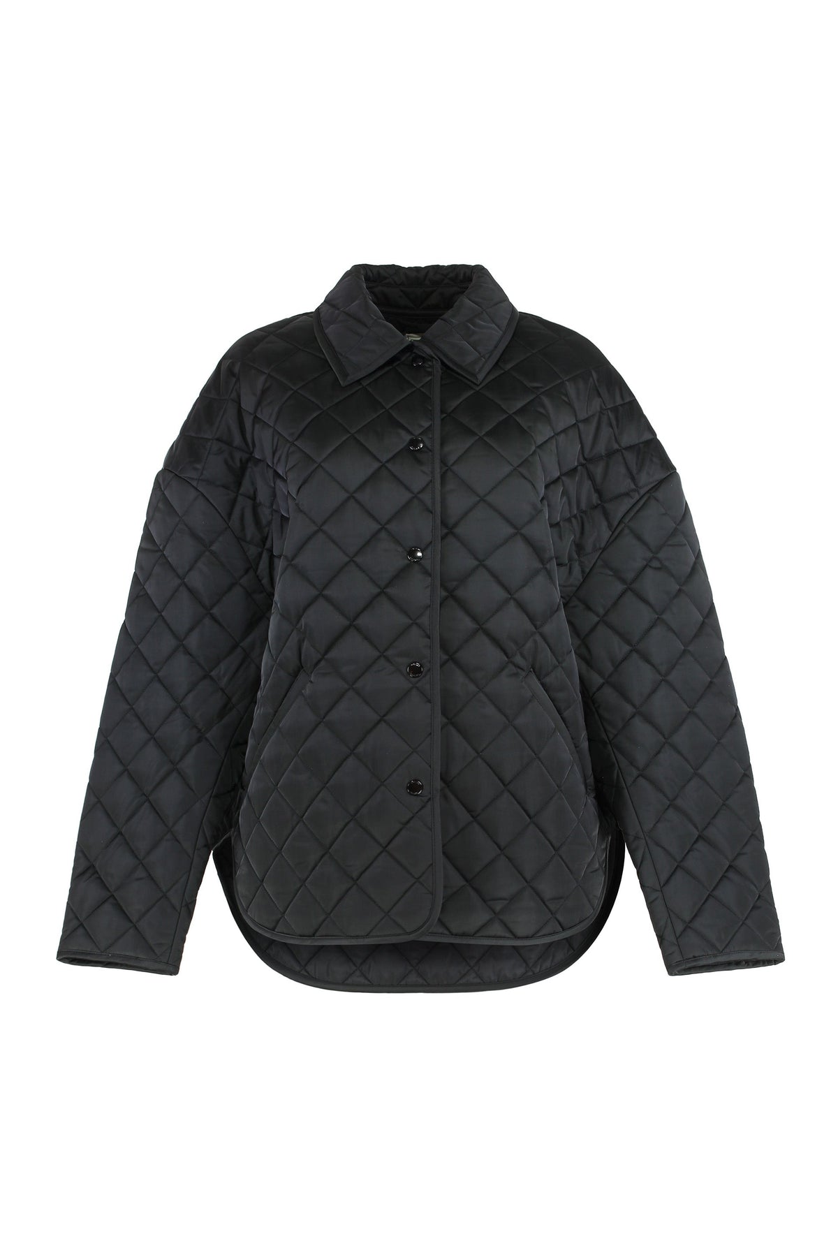Totême Quilted jacket with collar