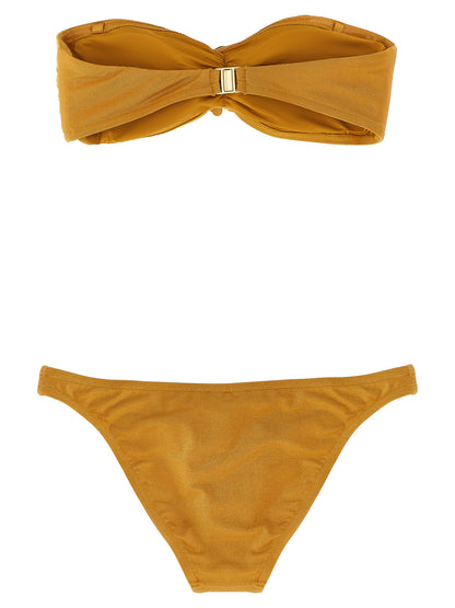 'Lucky Bandeau Flower' bikini Beachwear