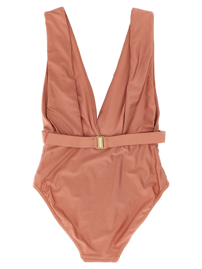 'Lucky Plunge Flower' one-piece swimsuit Beachwear