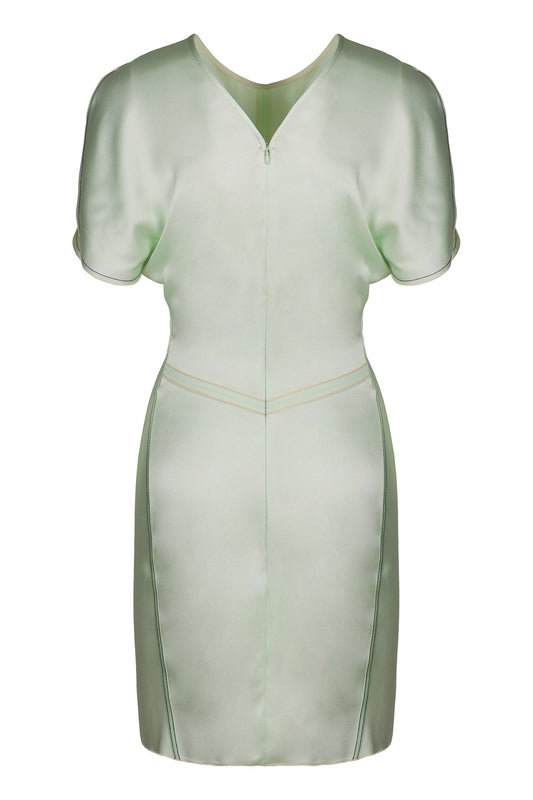 Mini dress with draping RTW