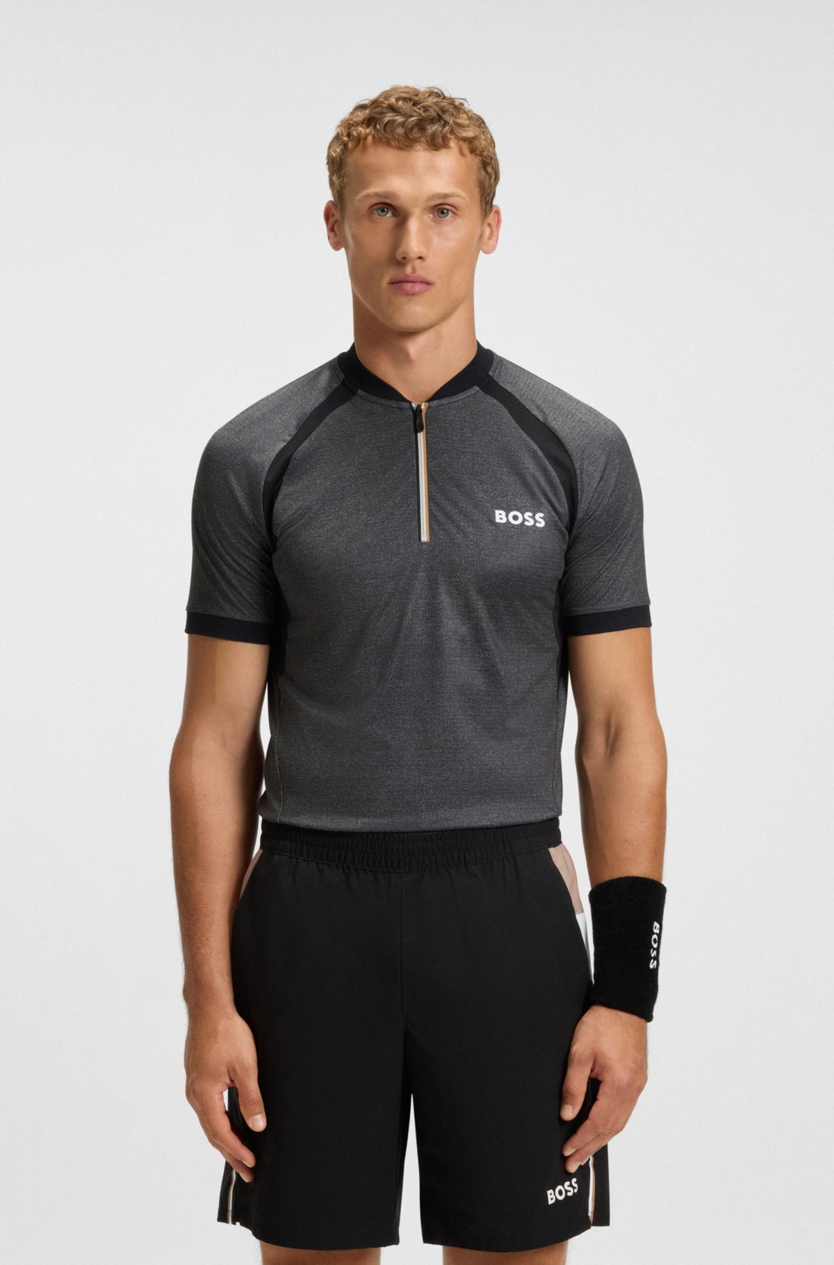 Technical fabric short sleeve shirt RTW