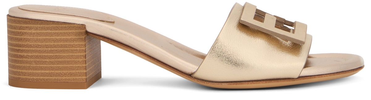 Sandal baguette with logo SHOES