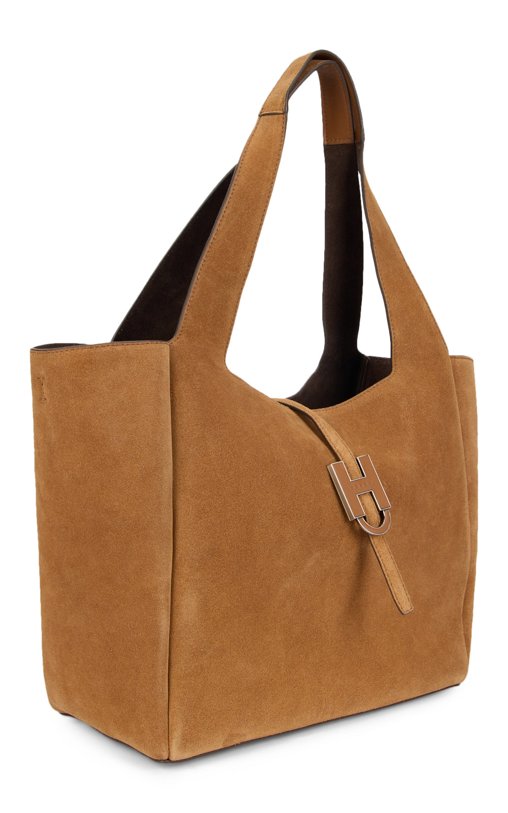 Trend shopper bag in suede leather BAGS