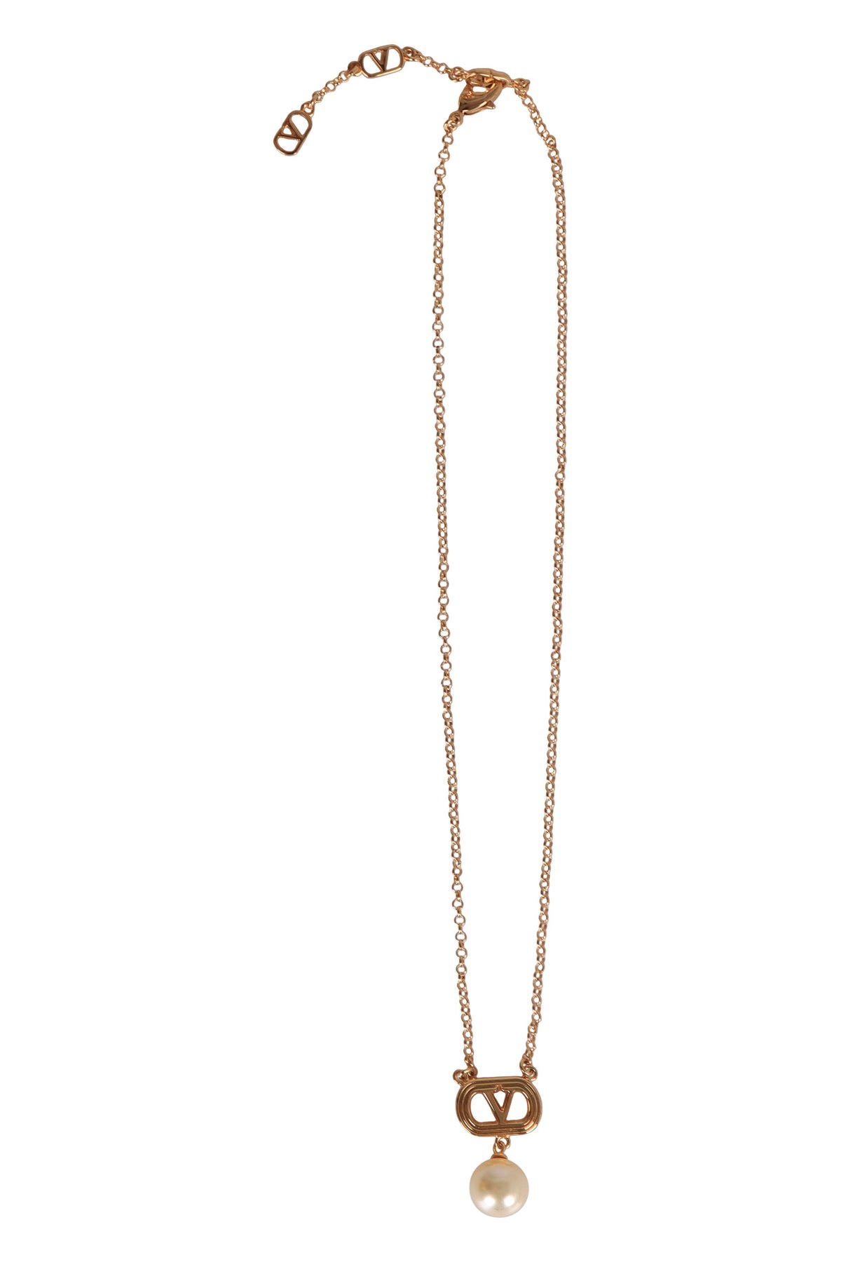 Valentino Garavani Collana Ovalette In Metal