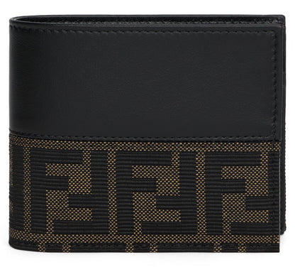 Wallet with monogram ACC