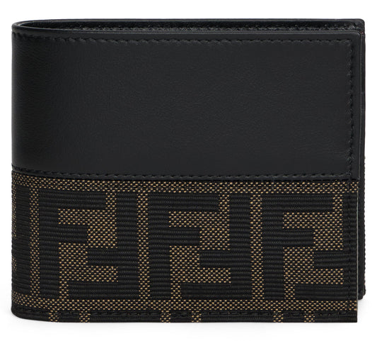 Wallet with monogram ACC