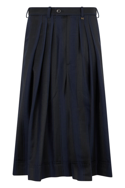 Ruffled wool skirt RTW