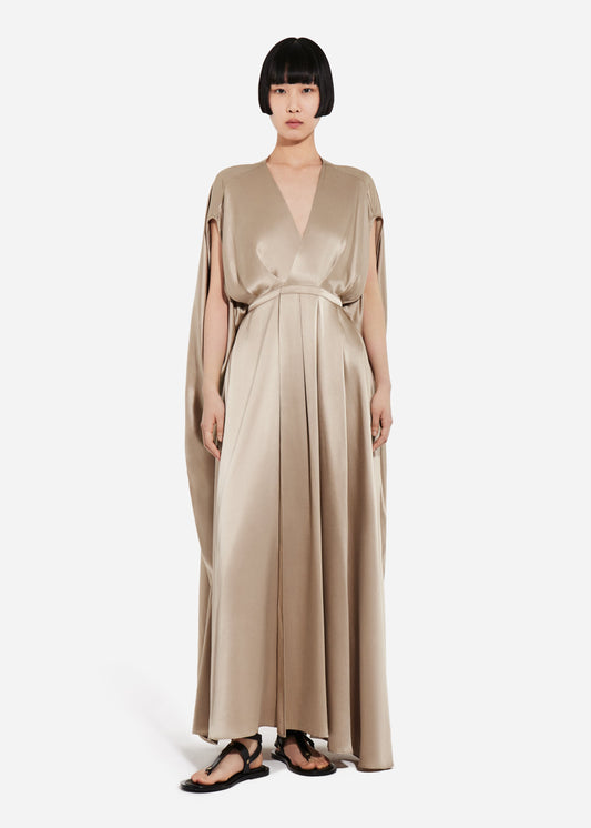 Co Caped back dress