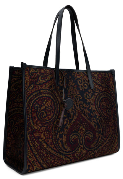 Tote bag with paisley pattern BAGS