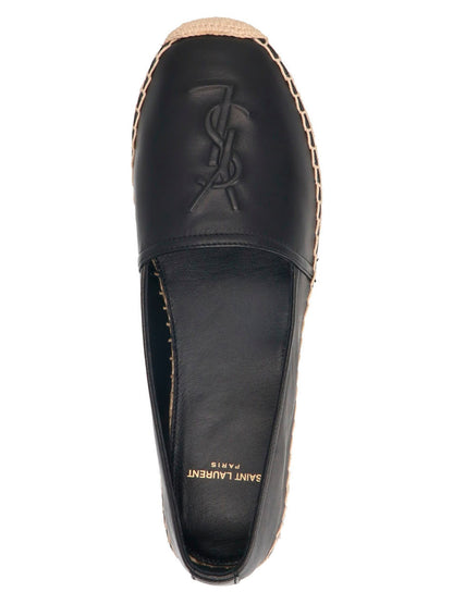 Logo leather espadrilles Flat shoes
