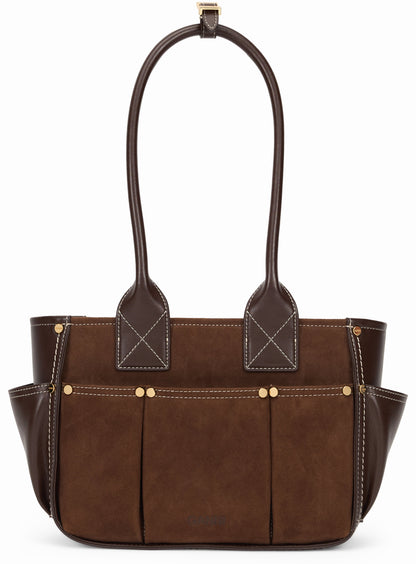 Small suede flower bag BAGS