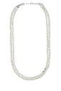 Celine Double pearl necklace