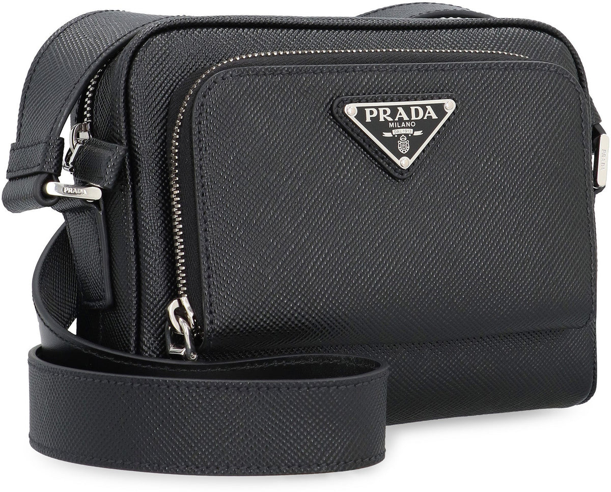 Messenger bag with logo BAGS