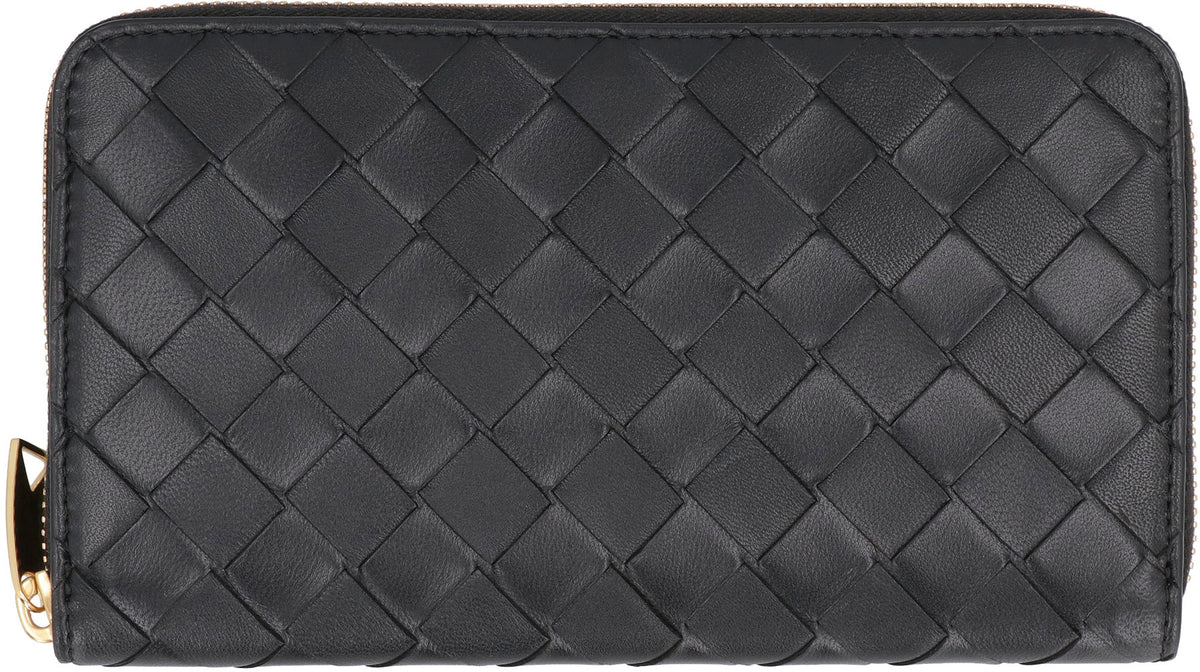 Leather zip-around wallet ACC