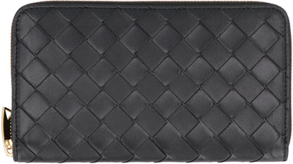 Leather zip-around wallet ACC