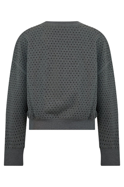 Sweatshirt with applications RTW