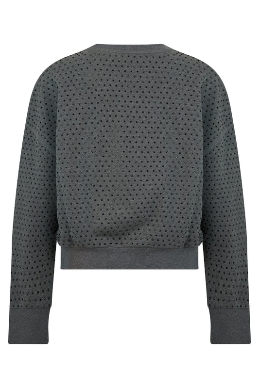 Sweatshirt with applications RTW