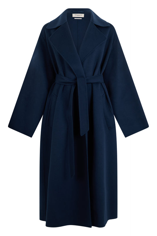 Long coat in virgin wool RTW
