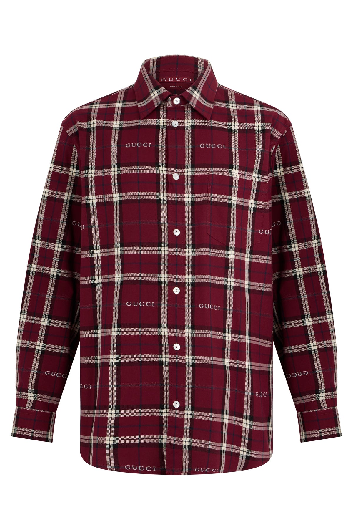 Checked cotton shirt RTW