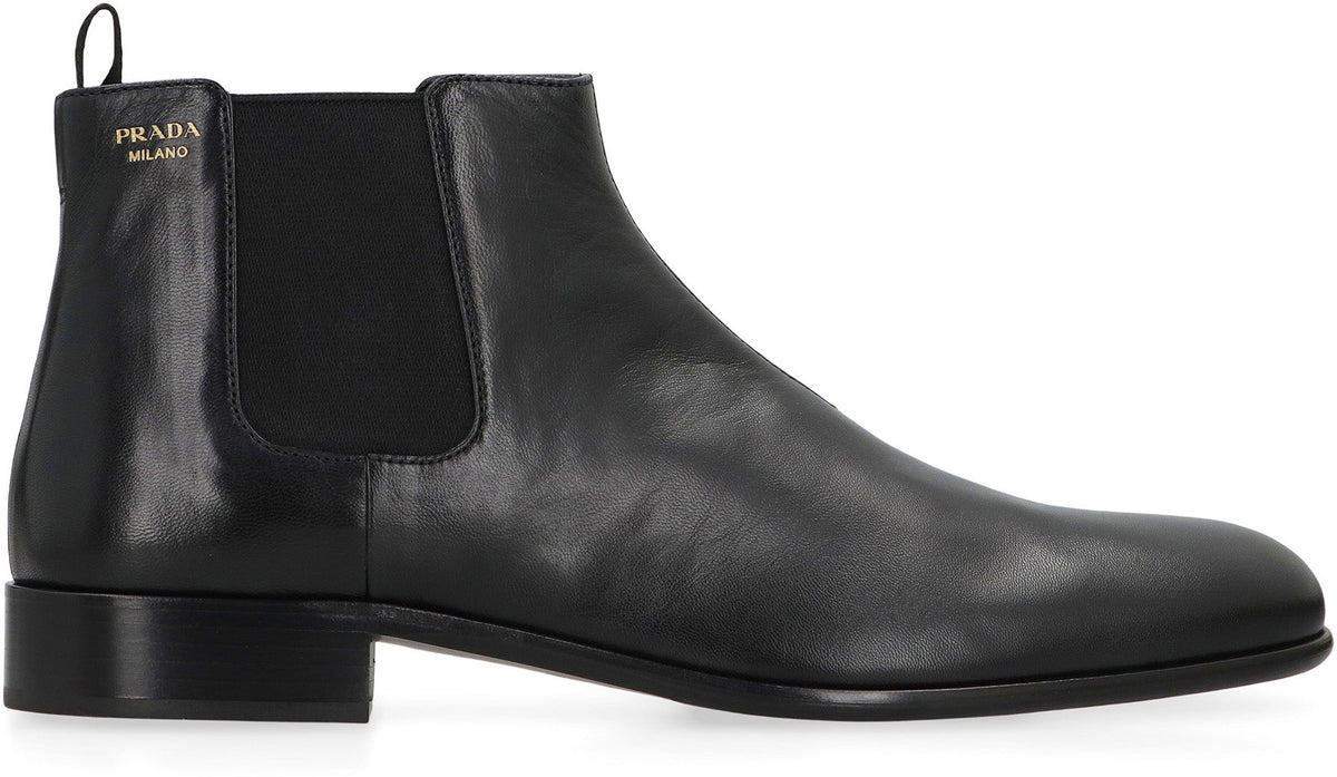 Leather boots SHOES